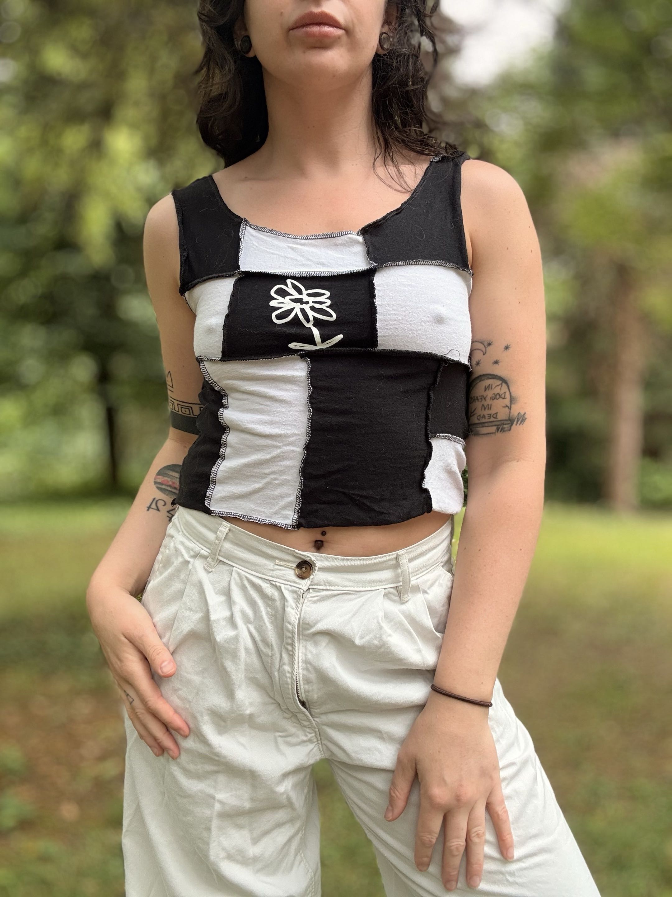 Patchwork Tank front