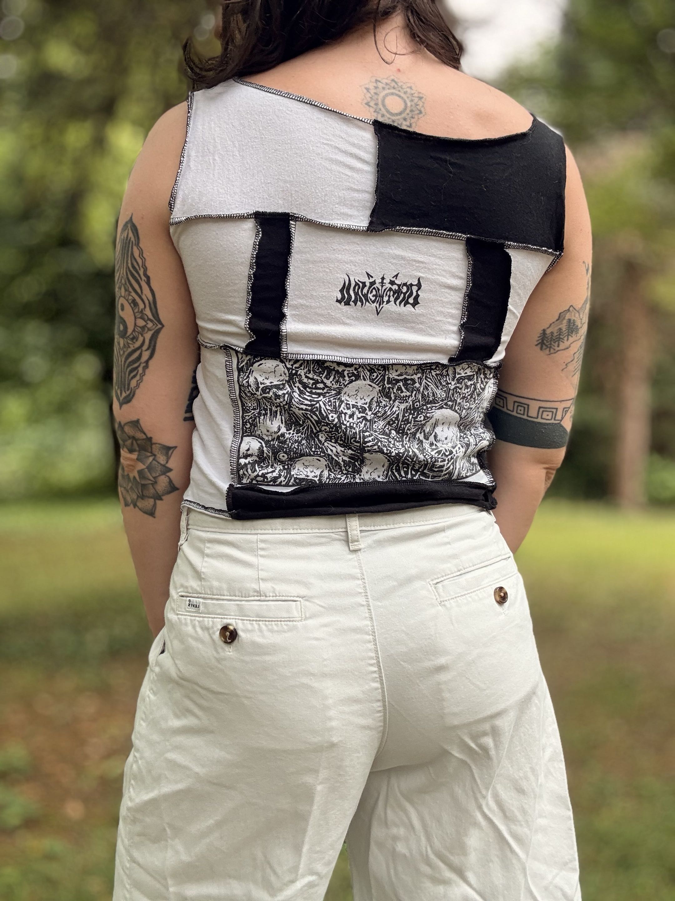 Patchwork Tank back